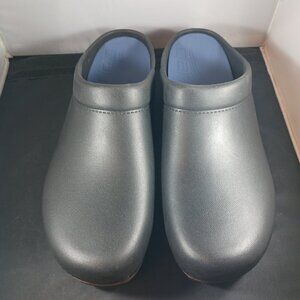 Dansko Shoes Kane Black Molded Men's Nursing Clogs EU 47